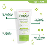 Simple Moisturising Kind To Skin Facial Wash 150ml